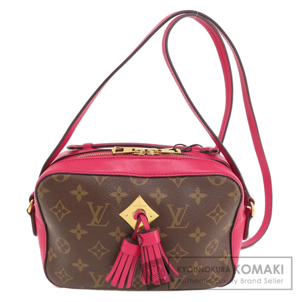 Louis Vuitton Saintonge Monogram Freesia Shoulder Bag Canvas
